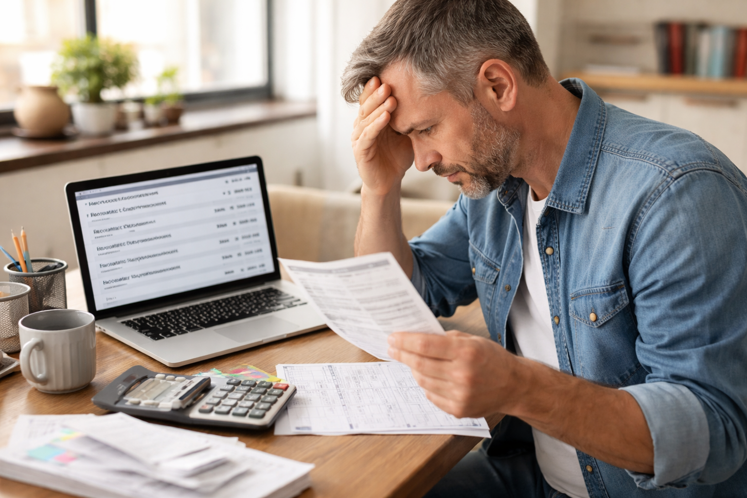 Cash flow problems despite strong sales.