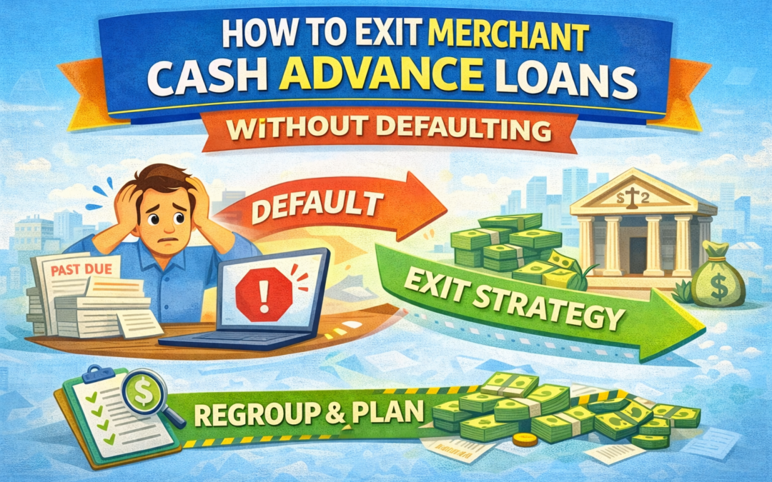 Man looking at options of how to get out of mca loans