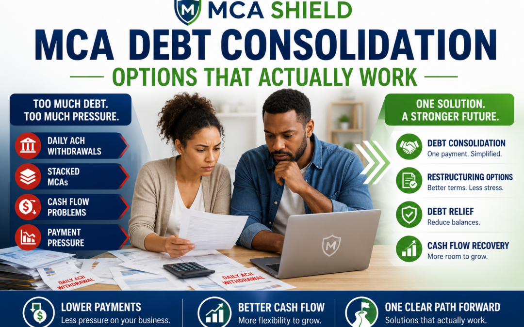 MCA Debt Consolidation Options That Actually Work