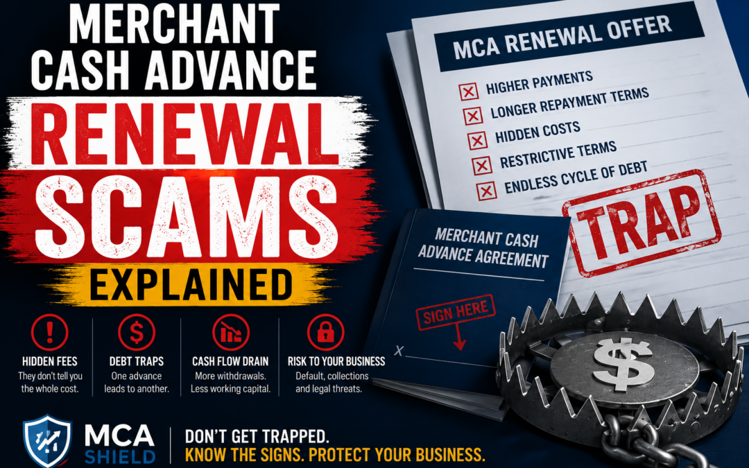 Merchant Cash Advance Renewal Scams Explained