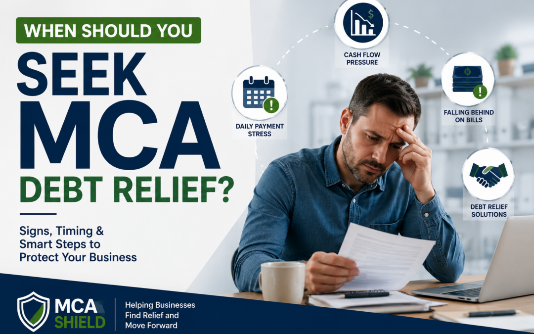 When Should You Seek MCA Debt Relief?