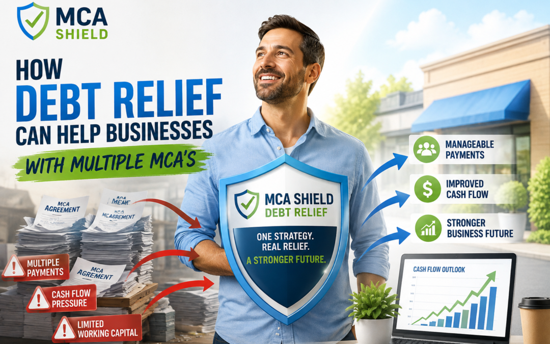 Debt relief for multiple MCA loans helps businesses manage payments improve cash flow and protect working capital
