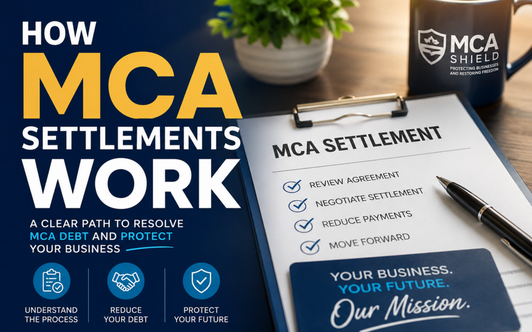 How Does the MCA Settlement Process Work?