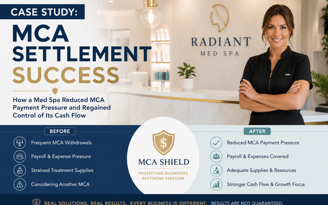 Case Study: MCA Settlement Success