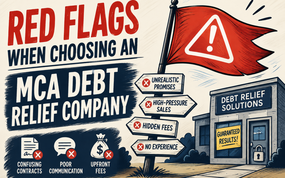 Red Flags When Choosing an MCA Debt Relief Company